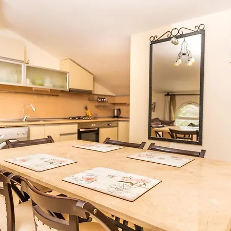 Delightful Flat Close To Public Beach With Shared Pool And Terrace With A Stunning View In *